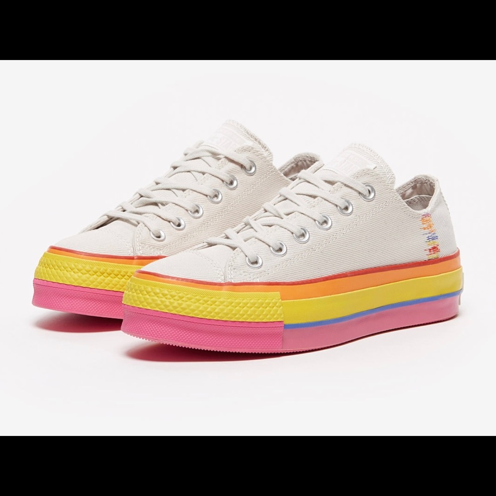 Converse Star Lift Rainbow